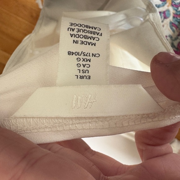 H&M White Halter Top - Picture 6 of 8